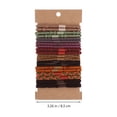 thumbnail image 2 of unbranded 20Ud Elastic Hair Ties Para Peinados Braid Y Ponytail En Colores Vivos, 2 of 8