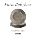 thumbnail image 3 of Carote Stoneware Dinnerware Sets,12 Pieces Dishes Set,Salad Plates,Dinner Plates and Bowls Sets for 4,Acacia Round Bowls for Dinning Table, Kitchen Plates ,Microwave and Dishwasher Safe,Highly Scratc, 3 of 9