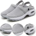 thumbnail image 3 of Sandalias Playa Informales Verano Zapatos Sin Cordones Zuecos Ortopédicos Malla Suave para Mujer, 3 of 8