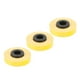 thumbnail image 2 of 3 rollos de cinta para máquina de etiquetas cada uno, 26,2 pies de largo, 9 mm de ancho, repuestos de cinta para máquina de etiquetas PET resistente al desgarro para MAX LM 370 380 390 amarillo, 2 of 12