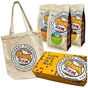 Candy Tiger Coffee Gift Set - Whole Bean Nicaragua-Colombia-Breakfast blend, 3x12 oz