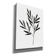 thumbnail image 2 of Epic Graffiti 'Reductive Leaf Stem Black' by Rachel Nieman, Canvas Wall Art, 12"x16", 2 of 2