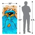 thumbnail image 6 of Sesame Street Cookie Crumbs Officially Licensed Beach Towel 30' X 60', 6 of 6