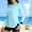 Light Blue, variant on Viluyesy Women's UV Protection Long Sleeve Tops UPF 50 Sun Protection Shirts with Thumb Holes Quick Dry Lightweight Rash Guard for Hiking Outdoor Workout Daily Wear