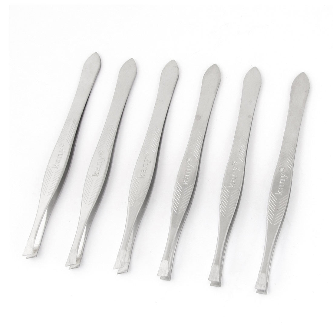 Unique Bargains Handy Eyebrow Tweezers Hair Trimmer Shaper Slant Tip 6