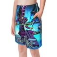 thumbnail image 2 of Yu-Gi-Oh Boy'S Swim Trunks Quick Dry Board Shorts Kids Beach Swim Shorts Bathing Suits Swimsuit, 2 of 7