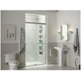 thumbnail image 4 of Kohler 707201-L-SHP 70 x 59.62 in. Revel Sliding Shower Door with 0.31 in. Thick Crystal Clear Glass - Bright Polished Silver, 4 of 7