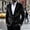 Black, variant on Men's Velvet Suit Jacket Single Breasted Formal Blazer with Pocket Luxury Party Dinner Coat for Events