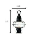 thumbnail image 2 of Norwell Lighting - Classic Onion - 1 Light Medium Outdoor Post Lantern In, 2 of 2