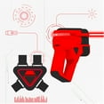 thumbnail image 6 of Sharper Image® Team Battle Laser Tag with Safe for Children and Adults, Indoor & Outdoor Battle Games, Combine Multiple Sets for Multiplayer Free-for-All, 8-pieces, Blue And Red, Age 8+, 6 of 12
