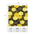 thumbnail image 6 of Bingfone Geometric Pattern with Bee Magnetic Mailbox Cover Standard Size for Garden Yard Outdoor Decorations-25.5x21 in, 6 of 9