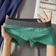 thumbnail image 3 of Ropa interior para hombre a rayas sin costuras, bóxers elásticos de cintura alta, cómodos y transpirables, pantalones cortos para jóvenes, 3 of 5
