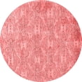 thumbnail image 1 of Ahgly Company Indoor Round Persian Red Traditional Area Rugs, 6' Round, 1 of 4
