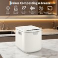 thumbnail image 2 of EastVita 2.5L Electric Composter for Kitchen 3 Modes Smart Compost Bin with Auto Cleaning LED Display Turns Kitchen Waste into Dry Manure Low Noise Food Waste Compost Machine, 2 of 7