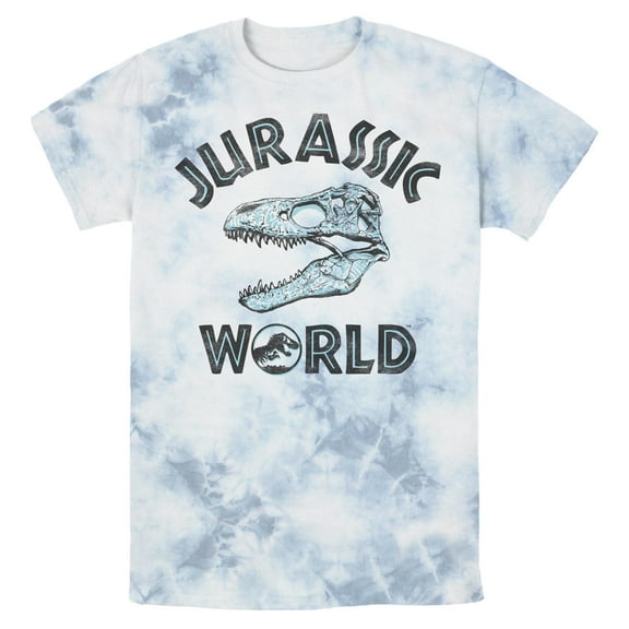 Mens Jurassic World Skeleton Logo T Shirt