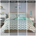 thumbnail image 3 of Intelligent Design Nadia Comforter Set in Aqua, 3 of 6