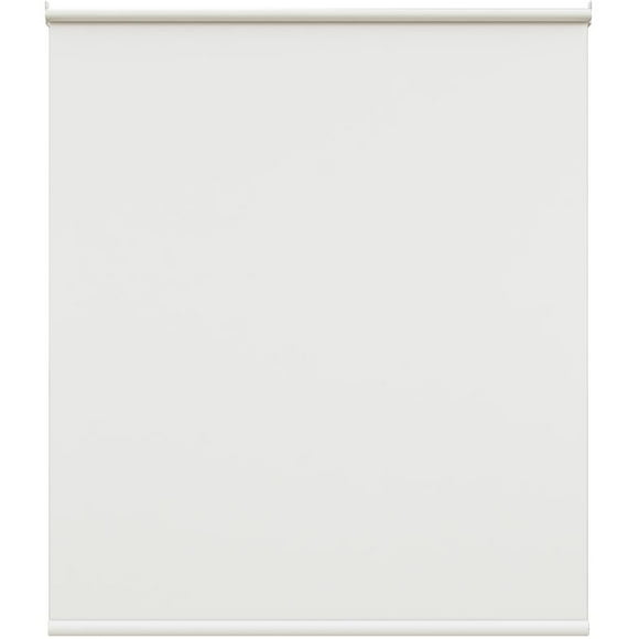 37" x 78" White Room Darkening Cordless Vinyl Roller Window Shade