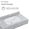 thumbnail image 4 of Avancer 36'' Wall Mount Sink In Storm Grey, 4 of 10