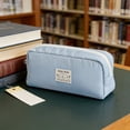 thumbnail image 6 of SLYNSHome Big Capacity Pencil Case Blue Large Pen Pouch Holder Bag Marker Case Stationery Storage Office Desk Organizer, 6 of 8