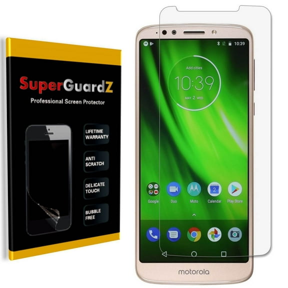[8-Pack] For Motorola Moto " G6 Play " - SuperGuardZ Ultra Clear Screen Protector [Anti-Scratch, Anti-Bubble]   LED Stylus Pen