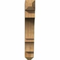 thumbnail image 2 of Ekena Millwork 6"W x 34"D x 38"H Balboa Craftsman Rough Sawn Bracket, Western Red Cedar, 2 of 13