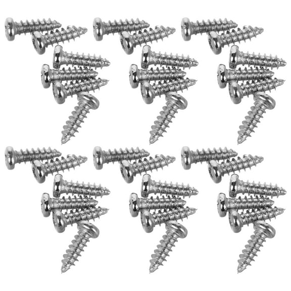 SEWCHICS Car Air Vent Clips Screws Metal 50Pcs 0.35X0.16X0.16In
