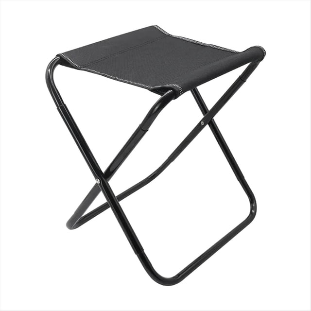 Taburete Plegable Portátil Mazar, Taburete Plegable Completo, Mini Taburete de Viaje, Taburete de Ocio, Silla para Exteriores, Camping