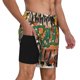 thumbnail image 2 of Fotbe Happy Fall Y'All Traje de Baño para Hombre – Shorts de Natación de Secado Rápido con Forro y Bolsillos-XX-Large, 2 of 6