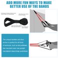 thumbnail image 4 of Tignapoo 5-Level Resistance Bands Set with Door Anchor & Handles for Full-Body Workouts, Portable Carry Bag Included, 4 of 7