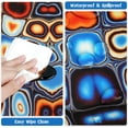 thumbnail image 4 of Outdoor Tablecloth with Umbrella Hole Waterproof Round Fitted Tablecloth with Elastic Zippered Wipeable Table Cloth Round Cover for Picnic, Patio,Garden Fits to 40"-44" Patio Tables, 4 of 4