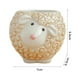thumbnail image 3 of Macetas de cerámica con forma de animal, lindas macetas de cerámica con forma de animal, adornos de jardín muy versátiles, 3 of 7