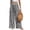 15# Black, variant on Striped Pants for Women Wide Leg Drawstring Beach Trousers with Pockets Women's Boho Cotton Bottoms, Loose Fit Vacation Trousers for Summer Vermilion S