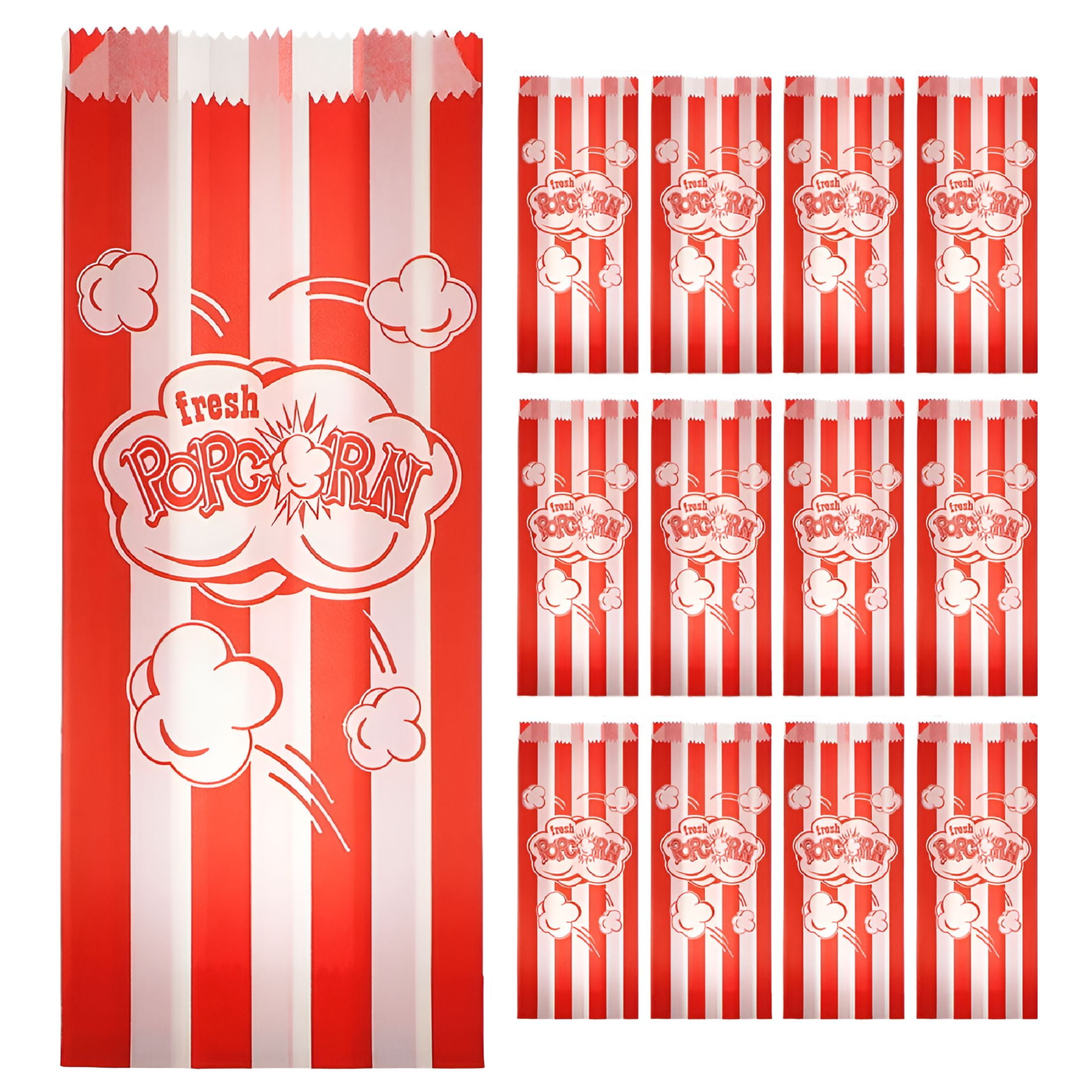 Poppy's Paper Popcorn Bags - 1000 1oz Concession-Grade Bags, Popcorn Machine Accessories For Popcorn Bars, Movie Nights, Concessions In Kenya | Popcorn Concession Equipment & Supplies