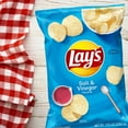 thumbnail image 2 of Lay's Salt & Vinegar Flavored Potato Chips - 7.75oz, 2 of 6
