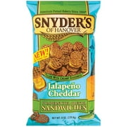 Snyder???s Of Hanover Pumpernickel Jalapeno Cheddar Pretzel Sandwiches, 8 oz