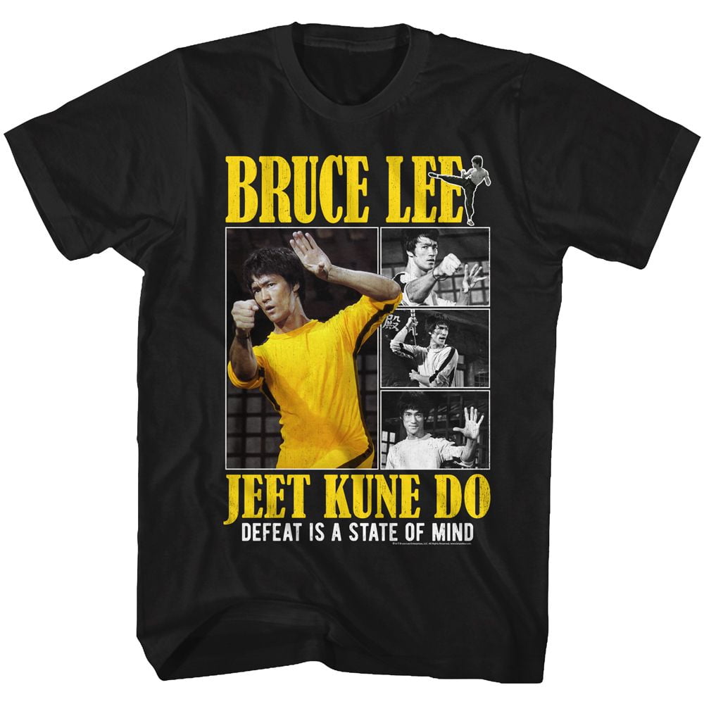 Bruce Lee Bruce Box Black Adult T-Shirt - Walmart.com - Walmart.com