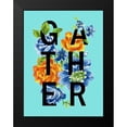 thumbnail image 2 of Wang, Melissa 15x18 Black Modern Framed Museum Art Print Titled - Floral Quote II, 2 of 5