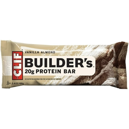 Clif Builders Protein Bar Vanilla Almond (Best Pole Barn Builders)