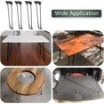 thumbnail image 4 of Patas de mesa plegables de Metal negro, 3 uds., 32CM, patas de muebles DIY para mesas auxiliares de café, mesa auxiliar, mesa portátil, Mini escritorio,, 4 of 5