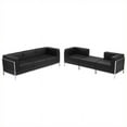 thumbnail image 2 of Flash Furniture Hercules Imagination 4-Piece Reception Configuration in Black, 2 of 2
