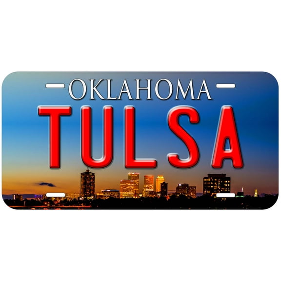Tulsa OK TAG03 Novelty Car Auto License Plate