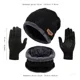 thumbnail image 4 of 3en1 Gorro Bufanda Guantes Invierno Unisexo Tejidos Frío ., 4 of 8