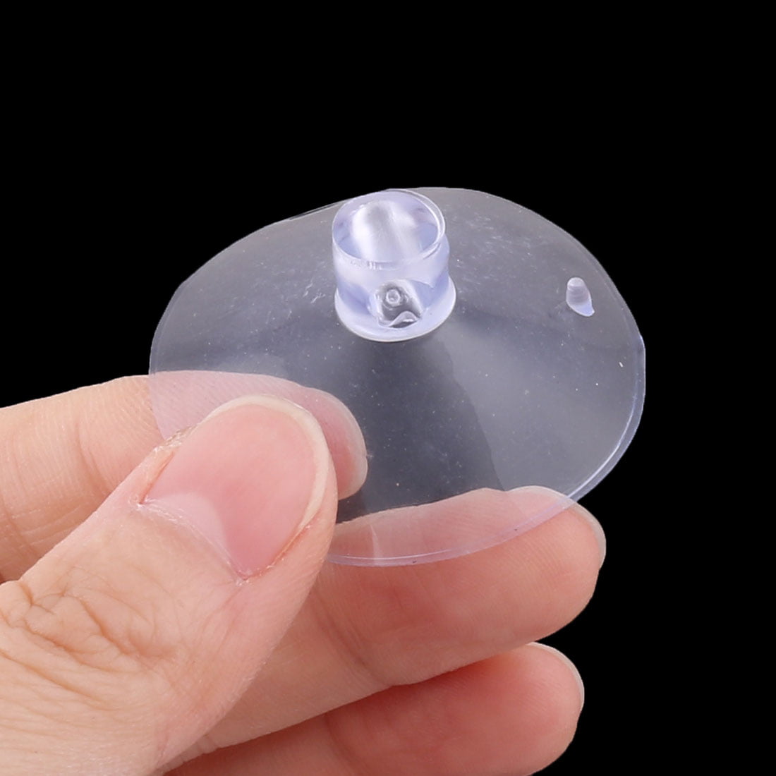 Bathroom Rubber Wall Window Glass Sucker Pads Suction Cups Clear 4cm Dia 