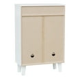 thumbnail image 6 of Yaiza 2 Door Shoe Storage Cabinet with 7 Shelves, White Wood, 6 of 6