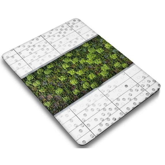 Hard Shell Case Cover Compatible MacBook Pro 13"( No Touch, 2012 2013 2014 2015) Cable Tie Model A1425 & A1502, No USB-C Plants series 0682