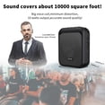 thumbnail image 3 of Amplificador de voz SHIDU Mini altavoz Bluetooth portátil 10W, 3 of 7