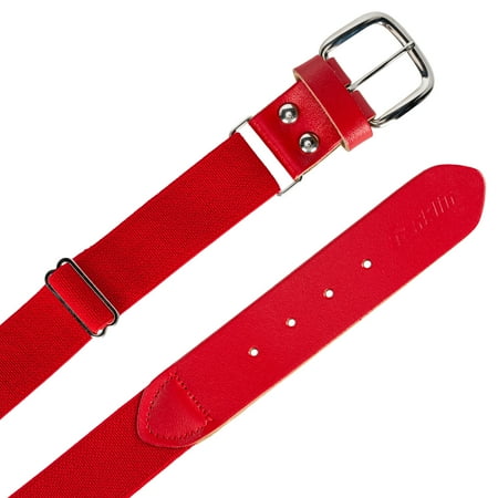 Franklin Sports Youth Baseball Belt, Red, One Size