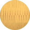 thumbnail image 1 of Ahgly Company Indoor Round Abstract Brown Contemporary Area Rugs, 8' Round, 1 of 4