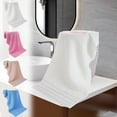 thumbnail image 2 of Under $5 Bath Towels, 100% Cotton Towels Cottons Towel Class A Household Wash Towel Pures Cottons Towel Soft and Absorbant Quickdry & Lightweight Large Bath Towels 30 X 14Inches, 2 of 7