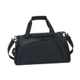 thumbnail image 4 of Bolsa de lona de viaje Bolsa de gimnasia con compartimentos de zapatos portátiles para hombres Bolsa deportiva de mochila para hombres para fitness Negro, 4 of 8
